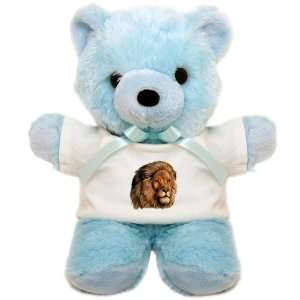  Teddy Bear Blue Lion Artwork 