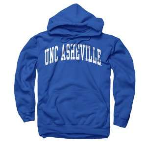 UNC Asheville Bulldogs Royal Arch Hooded Sweatshirt 