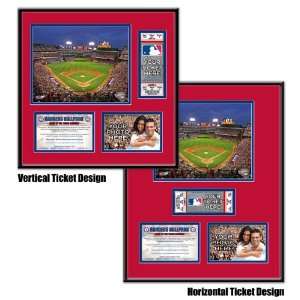 Rangers Ballpark in Arlington Ticket Frame   Rangers  