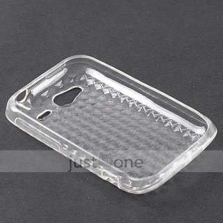 Soft TPU Silicone GEL Back Skin Protective Case Cover for HTC Wildfire 