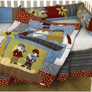  Cotton Tale Pirates Cove 4 Piece Crib Bedding Set Baby