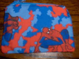 Spiderman Spider man marvel fabric coin/change purse 12  