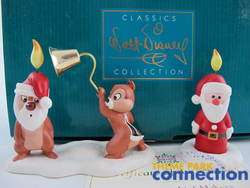   Mischief Makers CHIP & DALE Pluto Christmas Tree 2 Figure Set  