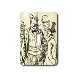 TNMPastPerfect People   Friendly Chat   Light Switch Covers   single 