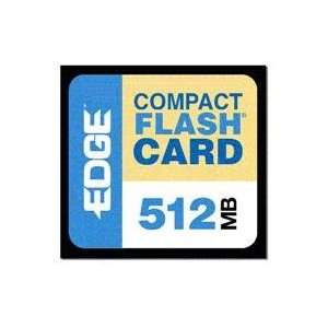    EDGE 512MB EDGE PREMIUM COMPACT FLASH CARD CF PE179502 Electronics
