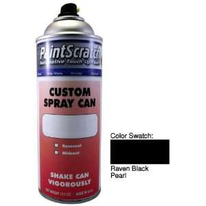  12.5 Oz. Spray Can of Raven Black Pearl Touch Up Paint for 