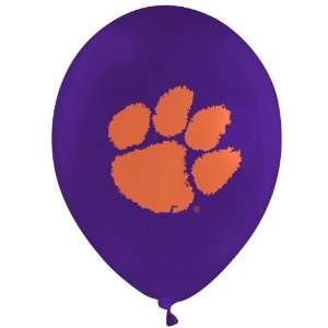   Classic Balloon Corporation Clemson Tigers Latex Balloons Everything