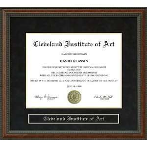  Cleveland Institute of Art (CIA) Diploma Frame Sports 