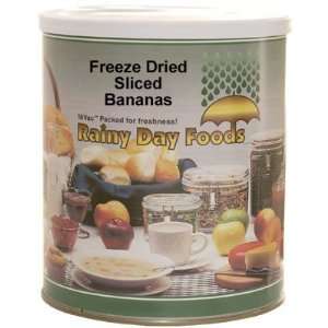 Freeze Dried Sliced Bananas #10 can 