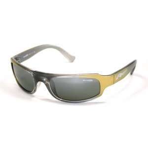 Arnette Sunglasses 4042 Metal Grey Metal Yellow Gradient 