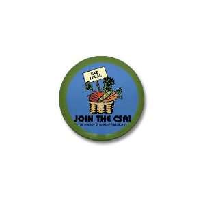  Join the CSA Food Mini Button by  Patio, Lawn 