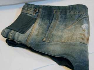 New AUTHENTIC GALLIANO DESTROYED JEANS Sz.31 made in ITALY  