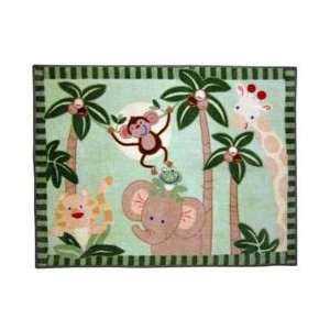  Nojo By Crown Crafts Jungle Babies Rug Baby