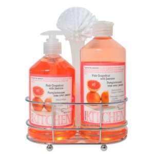  Soap & Candle Kitchen New Caddy Set with Dish Soap and Hand Wash 