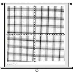  School Specialty Pull Down Wall Graph Grades 3 6