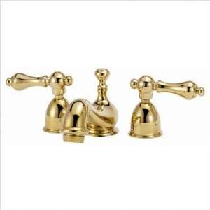 Elizabethan Classics MW01 Minispread Bathroom Faucet with Metal Lever 