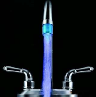 Water Glow LED Faucet /tap Sensor No battery needed 1A8  