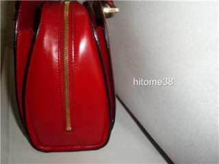   Pre owned Louis Vuitton Red Epi Pont Nuef Handbag great Condition