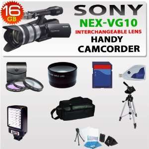  Brand New Sony NEX VG10 Interchangeable Lens Handycam 