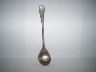 Antique Solid Silver Baby Spoon ( Wallingford Co.)  