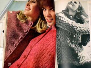   Winter 1965 VOGUE KNITTING Crochet Patterns Dresses Coats Suits  