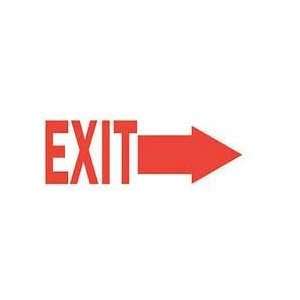 Sign,exit,10 X 14 In   BRADY  Industrial & Scientific