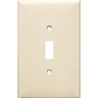 Morris Products Lexan Wall Plates 1 Gang Oversize Toggle Switch Almond