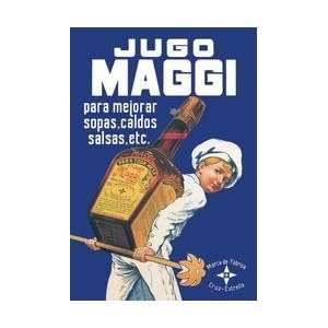  Jugo Maggi 12x18 Giclee on canvas