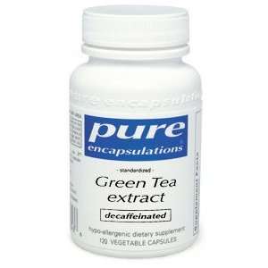  Green Tea Extract (decaffeinated) 60 Capsules   Pure 