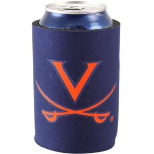   Virginia Cavaliers Navy Blue Collapsible Can Coolie