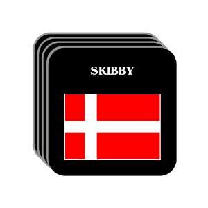 Denmark   SKIBBY Set of 4 Mini Mousepad Coasters