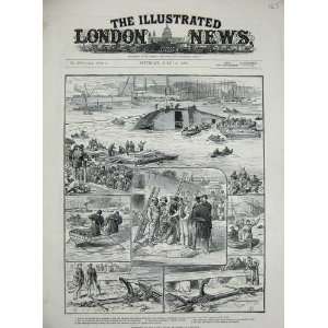  1883 Ship Launch Disaster Glasgow Daphne Linthouse