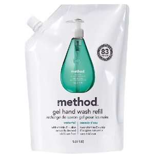  Method Gel Hand Wash Refill Pouch, Waterfall, 34 oz 