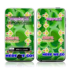  Dance Arcade Green Design Apple iPod Touch 2G (2nd Gen 