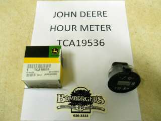 John Deere Hour Meter for Z820A,Z830A,Z850A,Z860A,Z910A,Z940A,Z950A 