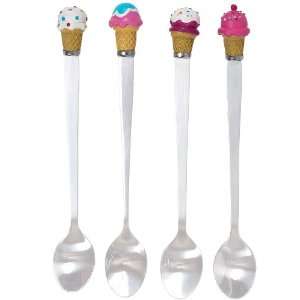 Boston Warehouse Ice Cream Social Spoon, Set of 4  Kitchen 