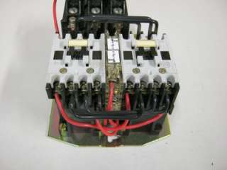 Allen Bradley 505 TOB Nema Size 00 Reversing Motor Starter 9 Amp 600 V 