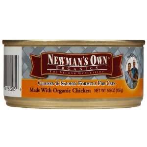  Newmans Own Chicken & Salmon   24 x 5.5 oz (Quantity of 1 