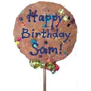  7 Giant Cookie Pop, Personalized Message