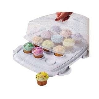 Progressive International Collapsible Cupcake and Cake Carrier  