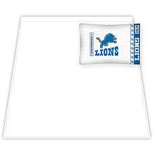 Detroit Lions Bedding Sets   Buy NFL Sheets and Pillows at 