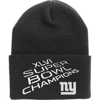 Reebok New York Giants Super Bowl XLVI Champions Knit Hat    