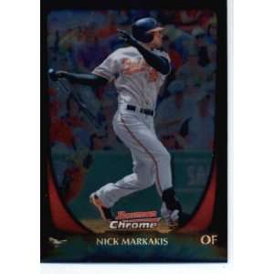  2011 Bowman Chrome #152 Nick Markakis   Baltimore Orioles 