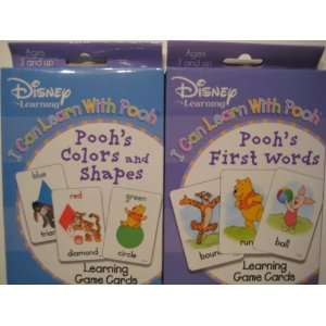  Poohs First Words/Poohs Colors and Shapes 2 pack 