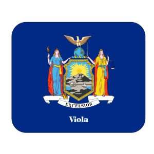  US State Flag   Viola, New York (NY) Mouse Pad Everything 