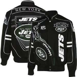  NFL New York Jets Big & Tall On Fire Jacket Sports 