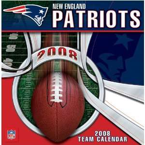    New England Patriots 2008 NFL Box Calendar