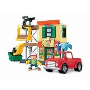 Handy Mannys Workshop and Truck Playset  Toys & Games  