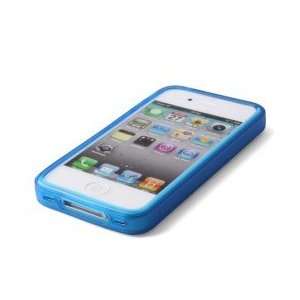  High Quality iPhone 4 Bumper Frame Case   Crystal Blue 