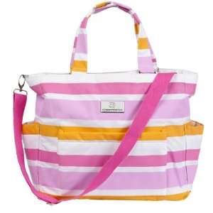  Diaper Bag Stripe Pink by Elegant Baby Toys & Games
